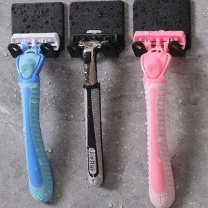 3pcs PP Punch-free Shaver Wall Hook